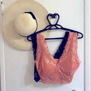 Bundle of 2 Lace Bralettes BNWT